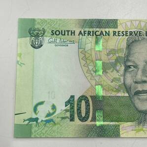 【TK0330】南アフリカ 10 ランド 札 紙幣 海外 SOUTH AFRICA TEN RAND 外国 貨幣 コレクションの画像3
