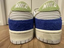 美品 Fly Streetwear × Nike SB Dunk Low Gardenia フライ ストリートウェア × ナイキ SB ダンク ロー QS ガーデニア 28.0cm_画像5