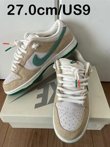 Jarritos × Nike SB Dunk Low Phantom and Malachiteハリトス × ナイキ SB ダンク ロー ファントム アンド マラカイト 27.0cm