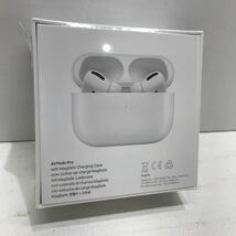 164 D 1円〜 Air Pods Pro / MLWK3J/A 2021 第1世代 MagSafe対応 エアポッズ プロ ワイヤレス イヤホン Apple アップル 中古 未開封_画像4