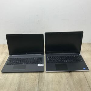 162 D 【ジャンク】 ノート パソコン 2台 動作未確認・HDDなし HP 255 G7 / DELL inspiron 3580 動作未確認