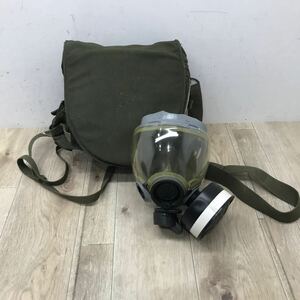 126 D 1円〜 ミリタリー MSC ミレニアム CBRN ガスマスク Lサイズ ガスマスクバッグ セット Millennium 米軍放出品 中古