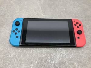 070　A）〈中古品〉ニンテンドーSwitch 本体のみ【動作確認/初期化済】　シリアルナンバーなし　②