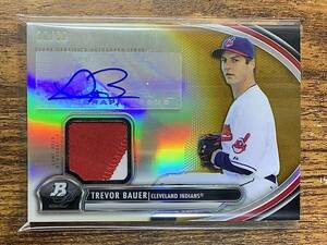 Topps bowman platinum トレバー バウアー Trevor Bauer ルーキー 直筆サインカード Auto Autograph 横浜 ベイスターズRC Relic 