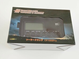 【新品未使用】mesqool 防災ラジオ 多機能ラジオ ソーラー充電 手回し ライト 充電 モバイルバッテリー tuメ