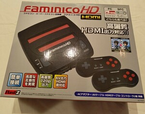 【美品】ファミニコＨＤ （ファミコン+スーパーファミコン）HDMI接続　ほぼ未使用