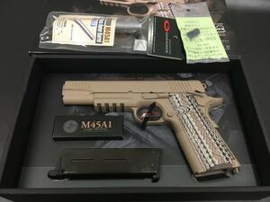 ☆東京マルイ　ガスブローバック M45A1 CQBピストル　カスタム　新品