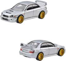 ホットウィール(Hot Wheels) プレミアム 2パック スバル インプレッサ WRX / '16 スバル WRX STI　新品・未開封_画像3