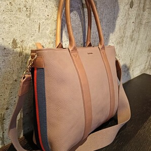 美品! Paul Smith ポール・スミス オールレザー2WAYブリーフケース ビジネスバッグ ショルダーバッグ 上質レザー 本革バッグ の画像3