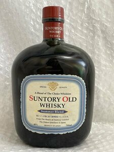 希少 【 未開栓 】 SUNTORY OLD WHISKEY 『 Summer Blend 』 700ml 40% サントリー オールド ウイスキー サマー ブレンド 夏季限定 ■松759