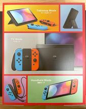 Nintendo Switch 本体 有機ELモデル Joy-Con(L) ネオンブルー/(R) ネオンレッド_画像2