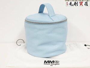 MM6 Maison Margiela エムエムシックス メゾンマルジェラ ハンドバッグ SB5WD0019 P4344 ライトブルー 極上美品 【中古】バッグ