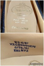 【試し履きのみ/未使用】英国製 Church's/チャーチ KELBY2 ウィングチップ ダブルモンク 81Last 85G 27-27.5cm相応 黒/miumiuコラボモデル_画像9