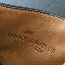 【70’s イギリス軍CROCKETT&JONES ジョージブーツ】ヴィンテージ クロケット&ジョーンズ 英国製 オフィサー サービスシューズ_画像3