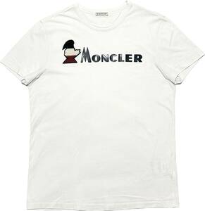 国内正規品 MONCLER MAGLIA T-SHIRT L 白 本物 モンクレール マグリアTシャツ カットソー