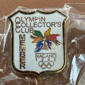 1998 長野オリンピック USA OLYMPIN COLLECTOR'S CLUB ピンバッジ２個★NAGANO バージョン プレミアム デザインの画像3