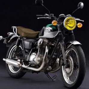 W650・W400・W800（～2016） マーシャル889 イエローレンズ ユニット 純正ライトケース・外リムで装着！ ライト径180mm 800-8001の画像4