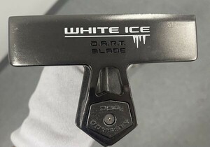 Q134-U20-1955 ODYSSEY オデッセイ WHITE ICE ゴルフクラブ パター 右利き用 カバー付き