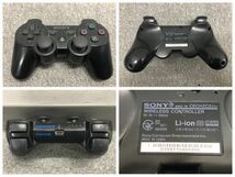 T300-CH1-535 SONY ソニー PlayStation3 PS3 プレステ3 ゲーム機 黒 本体 コントローラー 箱あり_画像9