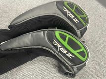 T120-I30-5523 TaylorMade テーラーメイド ROCKET BALLZ ゴルフクラブ フェアウェイウッド メンズ用 R 右利き用 2本セット カバー付き_画像10