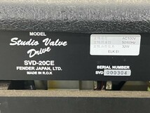 S238-CH3-864 Fender Japan Studio Valve Drive スタジオバブルドライブ ギターアンプ SVD-20CE 取扱説明書付き ※音出し確認済み_画像6