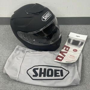 V107-I58-1375 SHOEI ショウエイ GT-Air ヘルメット Mサイズ フルフェイス オンロード ブラックカラー 収納袋付き