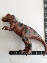 4r0311 恐竜 フィギュア ティラノサウルス ミニチュア 口・関節可動_画像2
