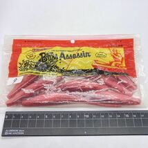 711138 バスアサシン シャッド 5インチ ９本 BASS ASSASSIN SHAD アメリカンワーム オールド品 希少入手困難品 MADE IN USA_画像1