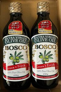 BOSCO（ボスコ）エキストラバージン・オリーブオイル　456g ２本