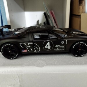 AUTOart 1/18 ford GT LM Spec 2 test car ブラック ウイング破損の画像8