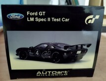 AUTOart 1/18 ford GT LM Spec 2 test car ブラック　ウイング破損_画像3