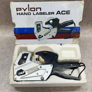 A6011）Pylon LABELER ACE ハンドラベラー パイロン 店舗用品 業務用