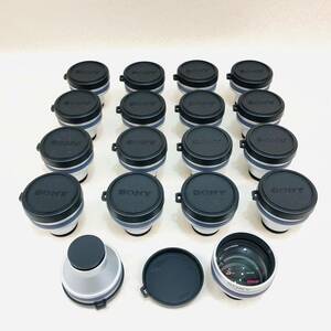 F6028* unused goods * SONY VCL-HG2025 TELE CONVERSION LENS X2.0 lens 18 piece set summarize 