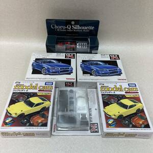 H3034★未使用品★美品★ TAKARA STRUCTURE MODEL model cars フェアレディZ SKYLINE TURBO-RS 6台まとめ