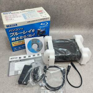 A6016★未使用品　I-O DATA 3D再生対応 外付型ブルーレイディスクドライブ BRD-U8E