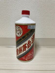  貴州茅台酒 マオタイ酒 天女ラベル 540ml 総重量約1015g 中国酒 お酒 古酒 陶器ボトル