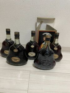 Hennessy XO jas ヘネシー ブランデー コニャック 金キャップ古酒 5本700ml