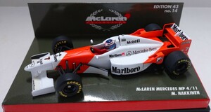 1/43 マクラーレンMP4/11 MERCEDES M.ハッキネン マルボロ仕様