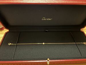 【美品】Cartier ブレスレット カルティエ ダムール　ピンクゴールド　スモール　真ん中のサイズ 2023年伊勢丹購入