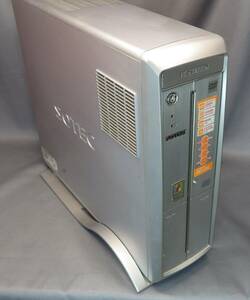 SOTEC PC STATION PV7220C 省スペース型パソコン AMD Sempron 2200+ 80GB 256MB WinXP Office 送料無料(002)