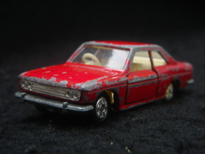 ジャンク　No.1　tomica　NISSAN　NEW　BLUEBIRD　SSS　C　made in japan　日産　トミカ ニッサン ブルーバード　クーペ　日本製　