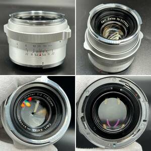 カールツァイス プラナー 50mm f2 コンタレックス用 Carl Zeiss Planar 1:2 50mm Contarex　カメラレンズ