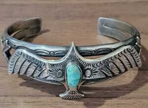 1 point thing JOJOVA jojoba Eagle turquoise Arrow silver bangle Lucky John LUCKYJOHN / Rally Smith Lynn chi silver Smith 