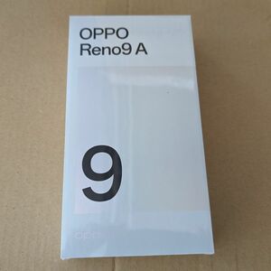 新品未開封　OPPO RENO 9 A　ナイトブラック　CPH2523
