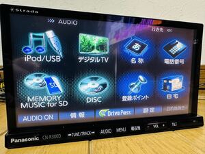 音の匠 ストラーダ CN-R300D 地デジフルセグ 新品フィルムアンテナ付 HDMI USB ハンズフリー