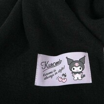 クロミ ボリュームマフラー 大人 レディース 女性 シンプル サンリオ sanrio キャラクター KUROMI_画像4