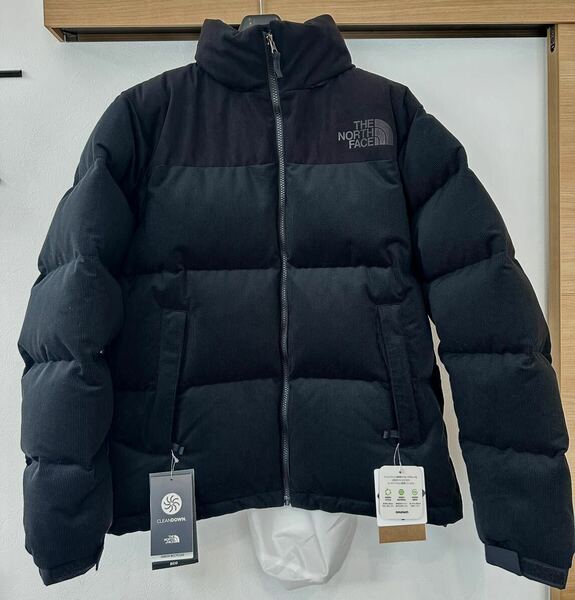 【新品/レア】コーデュロイヌプシジャケット（メンズ） Corduroy Nuptse Jacket ND92231R ブラック サイズL