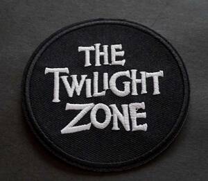 《黒円TTZ》◆新品『The Twilight Zone/トワイライト.ゾーン』 ワッペン『ミステリー.ゾーン』◆映画 アメリカ◆ロック■ロック■衣服DIY