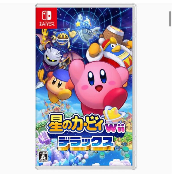 新品 未開封品 未使用 星のカービィ Wii デラックス Nintendo Switch パッケージ　スイッチソフト ニンテンドー