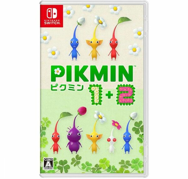 新品 未開封品 未使用 Pikmin 1+2 ピクミン 1+2 Nintendo Switch パッケージ　ソフト ニンテンドー